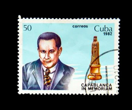 Cuba - circa 1982: a postage stamp of the Republic of Cuba published circa 19 Stock Photos