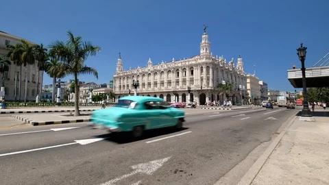 Cuba: Cuba Street Stock Footage 106399341