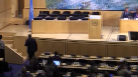 Cuba defends self-determination, calls for respectful dialogue with US, Switzerl Stock Footage 329488335