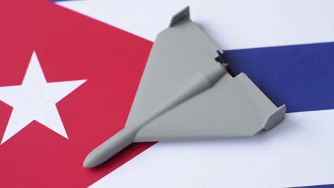 Cuba drone unmanned autonomous technology of espionage and strikes on the enemy, Stock Footage 336624326