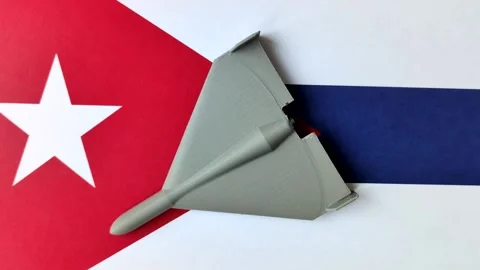 Cuba drone unmanned autonomous technology of espionage and strikes on the enemy, Stock Footage 336624409