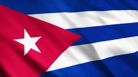 Cuba Flag Video stock 249031809