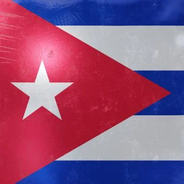Cuba flag icon Stock-Illustration