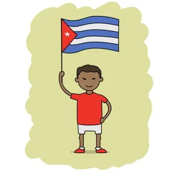 Cuba flag Stock-Illustration