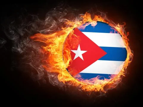 Cuba Flag Stock Illustration