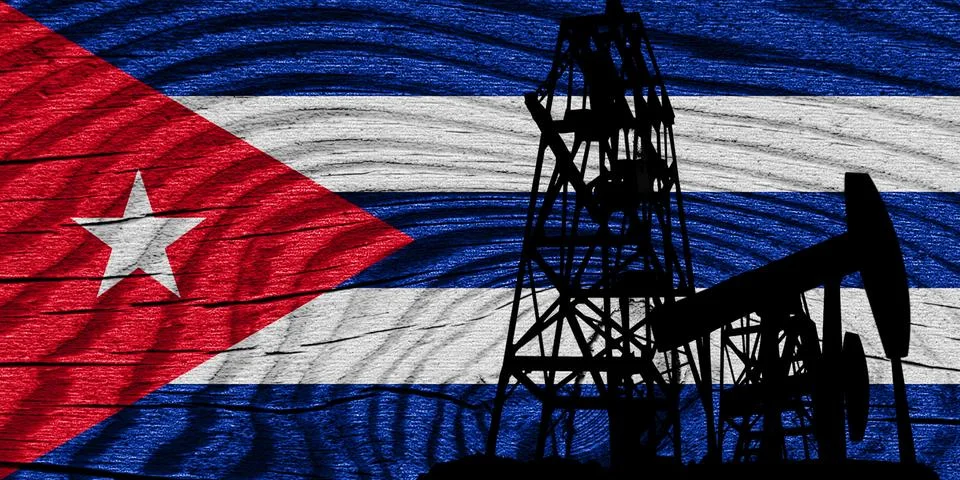 Cuba flag Stock Illustration