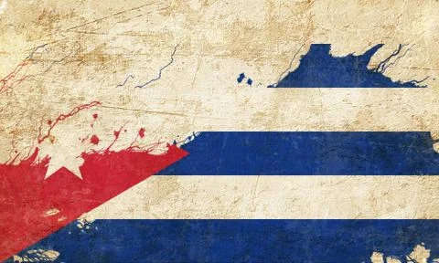 Cuba flag Stock Illustration