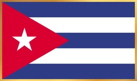 Cuba Flag Illustration Stock Illustration