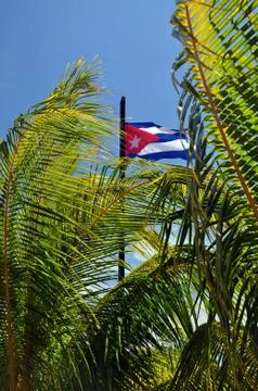 Cuba flag Stock Photos