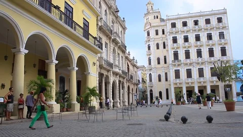 Cuba, Habana. Stock Footage 124396475