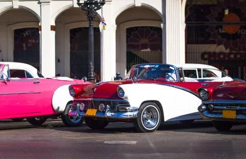 Cuba havana oldtimer Foto stock