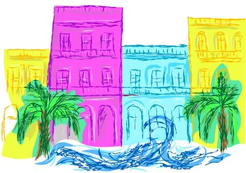 Cuba Stock Illustration