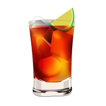 Cuba libra Stock Illustration