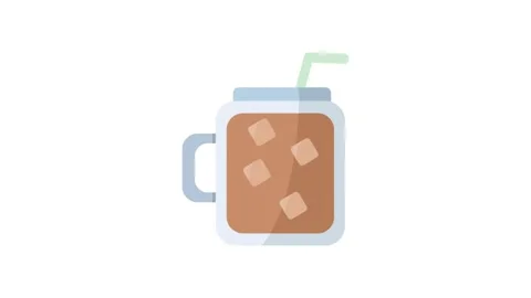 Cuba Libre icon animation for motion graphics. Foods and Drinks Icons Stock Footage 147743283