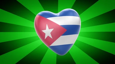 Cuba. Looping footage has 4K resolution. Illustration. Stock Footage 116010705