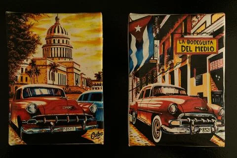 Cuba paint Stock Photos