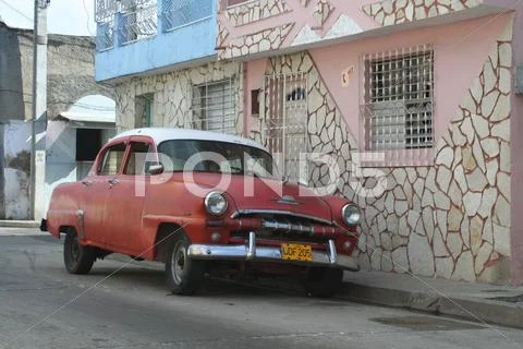 Cuba, Santiago De Cuba, Oldtimer