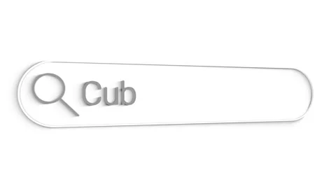 Cuba Search Bar Close Up Single Line Typing Text Box Layout Web Database Browser Stock Footage 151546319