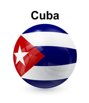 Cuba state flag Stock Illustration
