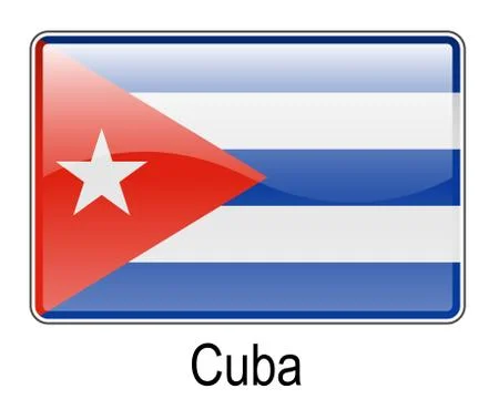 Cuba state flag Stock Illustration