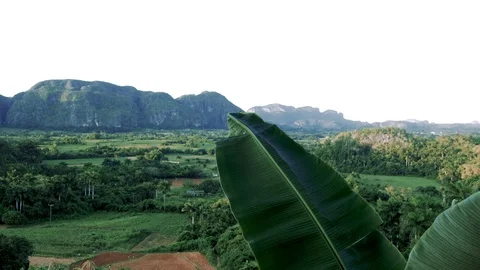 Cuba vinales panorama Stock Footage 122128841