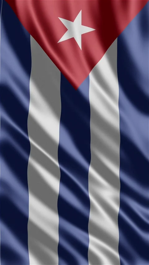 Cuba waving flag Stock Footage 288004185