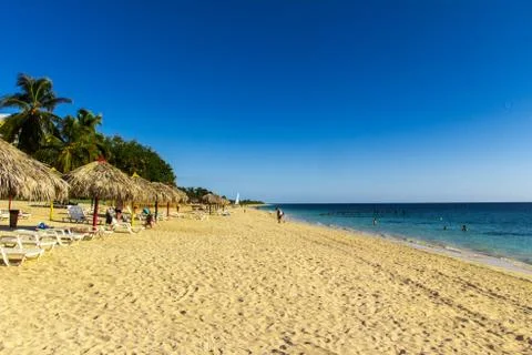 Cuban beach Stock Photos