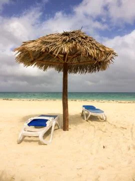 Cuban beach Stock Photos