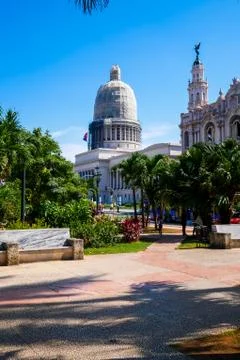 The Cuban Capitol Stock Photos