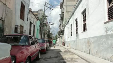 Cuban children Stock Footage 12366749