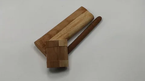 Cuban cigar with wooden packaging Stock Footage 103530357