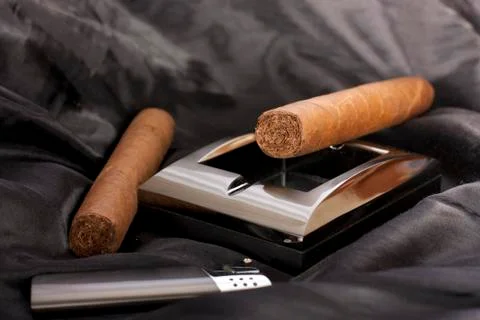 Cuban cigars Foto stock