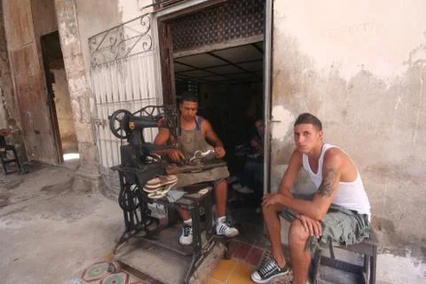 Cuban cobblers Stock Photos