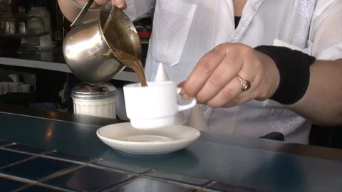 Cuban Coffee Stock Footage 93702140