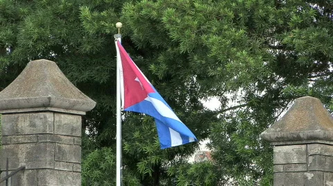 Cuban Flag Stock-Footage 140038