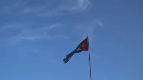 Cuban flag 動画素材 98175029