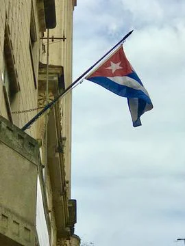 Cuban Flag Foto stock