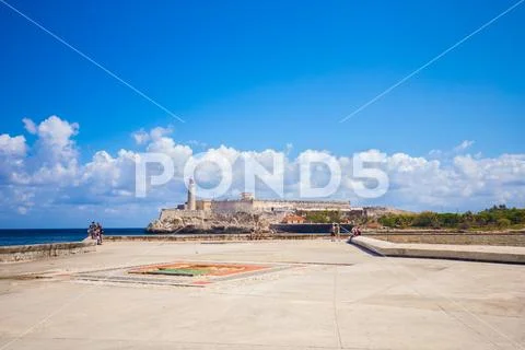 Cuban heritage and historical site. CUBA 2017. Stock Photos