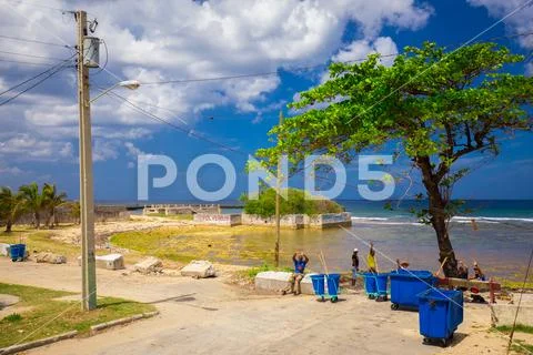 Cuban heritage and historical site. CUBA 2017. Stock Photos