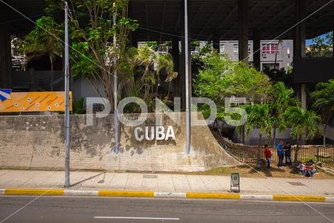Cuban heritage and historical site. CUBA 2017. Stock Photos
