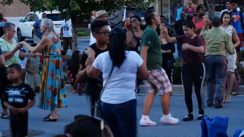 Cuban Latin Dancing Stock Footage 92926217