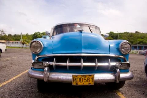 Cuban Oldtimer Stock Photos