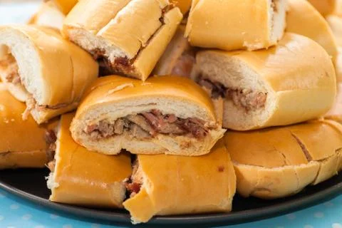 Cuban sandwich Stock Photos