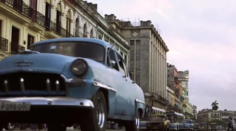 Cuban Street Stock Footage 47488771