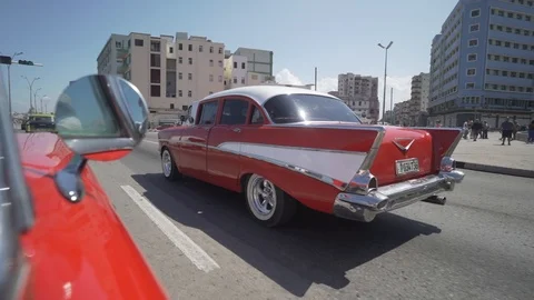 Cuban's car Stock Footage 117704869