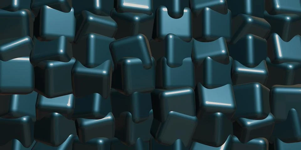 Cube Abstract background 3d illustration Illustrazione stock