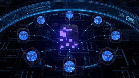 Cube animation Stock Footage 132821866