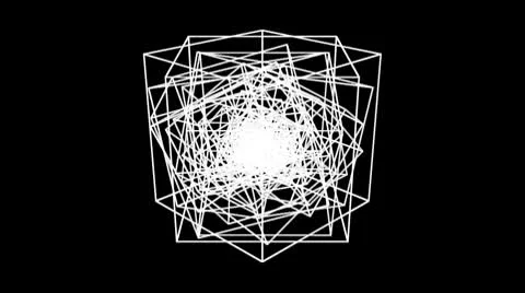 Cube Array inside Stock Footage 10686851