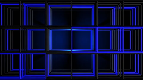 Cube Arrays Loop 2 Stock Footage 59975514