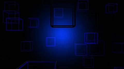 Cube Arrays Loop 4 Stock-Footage 59943311